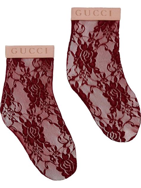 gucci lace socks